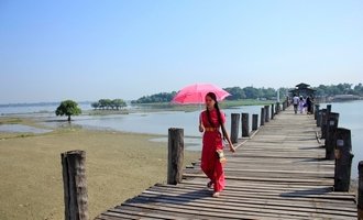 U bein bridge, Mandalay, Myanmar