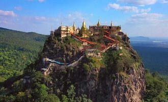mount popa, myanmar