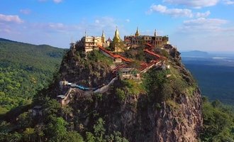 mount popa, myanmar