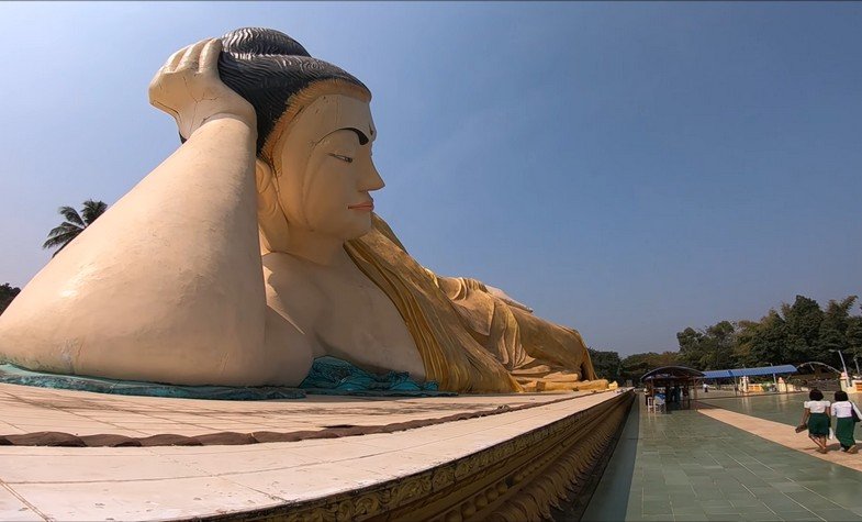 bago reclining buddha