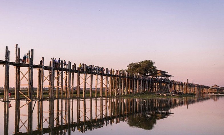 U Bein Bridge Mandalay Myanmar