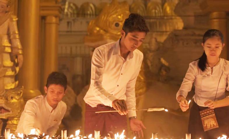 Thadingyut Festival of Light, myanmar in october