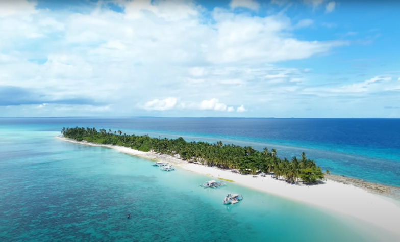 Immerse yourself in the untouched beauty of Kalanggaman Island.