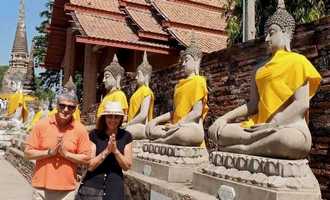 Historical park, Ayutthaya, Thailand