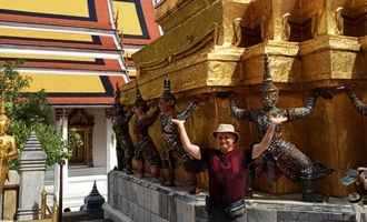 Bangkok temple, Bangkok, Thailand