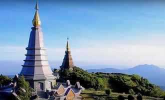 Twin mountain, Doi Inthanon NP, Chiang Mai