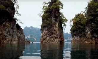 Landscape of Khao sok NP, Thailand