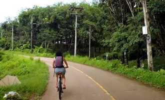 Cycling Koh Yao Noi, Krabi, Thailand