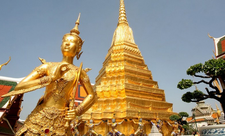 Thailand, Bangkok Jade Buddha Temple, Wat Phra Kaew