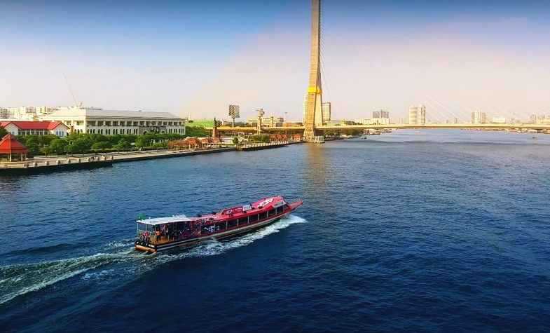 Thailand, Bangkok Chao Phraya river 