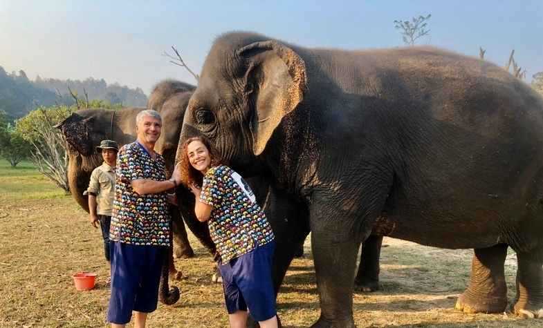 Engaging with Elephants – A Unique Experience on the Half-Day Elephant Tour in Chiang Mai