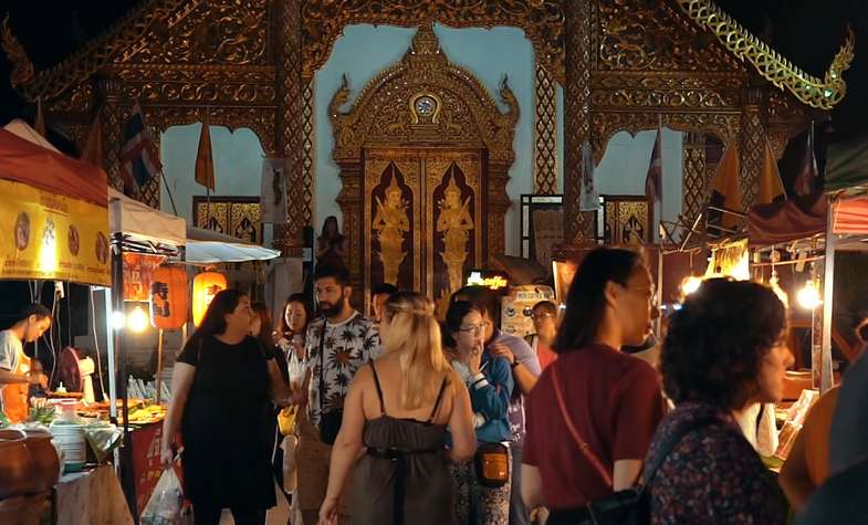 Thailand Chiang Mai, night market