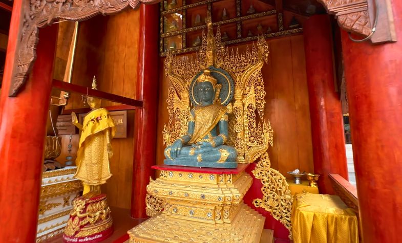 Peaceful Atmosphere at Wat Suan Dok in Chiang Mai