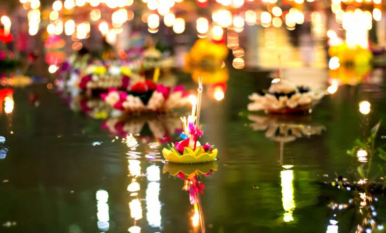 Thailand lantern festival, Loy Krathong lantern festival
