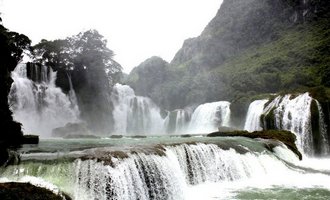 ban gioc waterfall, Vietnam