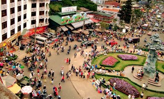 Dalat market, Vietnam