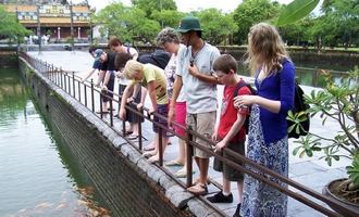 family travel, vietnam