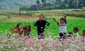 Dong Van children, Vietnam