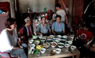 Homestay at  local house in Ha Giang, Vietnam