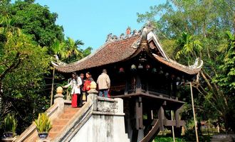 One pillar pagoda, Hanoi, Vietnam