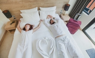 relax in Hanoi hotel, Vietnam