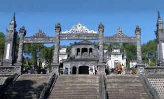 Emperor Khai Dinh mausoleum, Hue, Vietnam