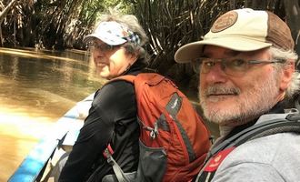 Boat rowing in Mekong Delta, Vietnam