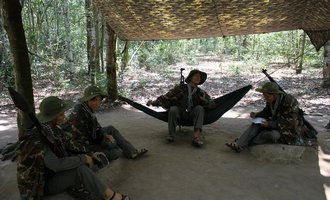 Explore Cu Chi tunnels, Vietnam