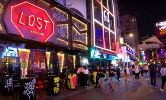 Nightlife in Saigon, Vietnam