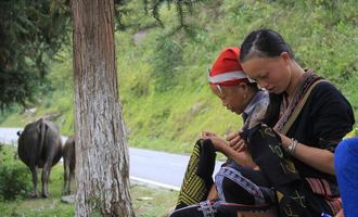 Sapa town, Vietnam