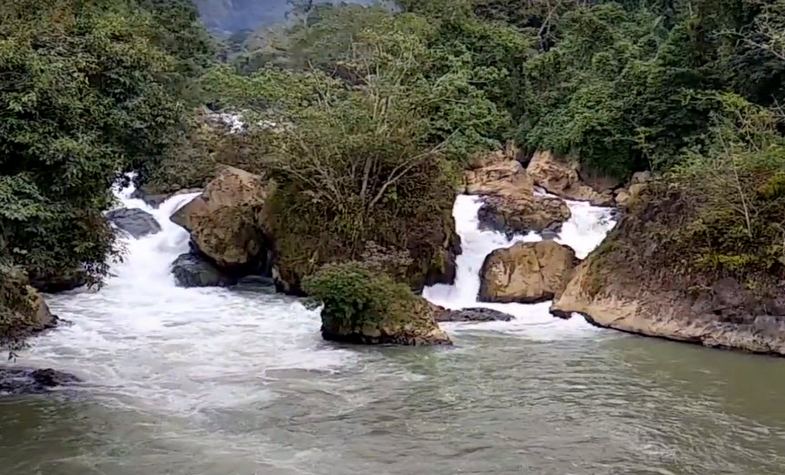 Ba Be's trekking trail National Park in Bac Can,  Vietnam