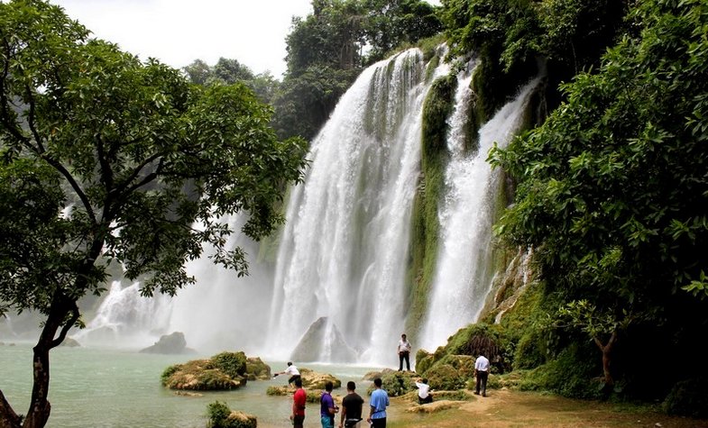 Cao Bang waterfall