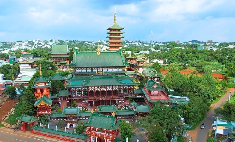 Minh Thanh Pagoda top sightseeing in Tay Nguyen