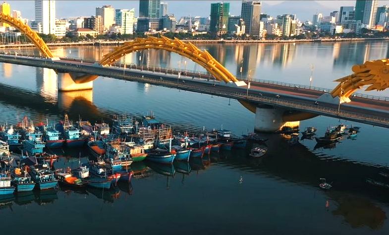 cau rong dragon bridge danang