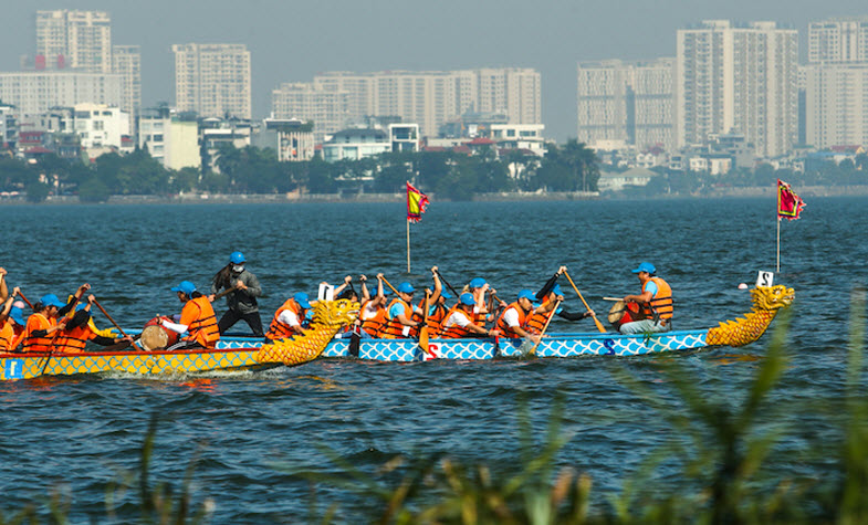 The Dragon Boat Festival in Hanoi