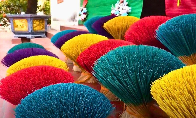 The scent of Hanoi incense village