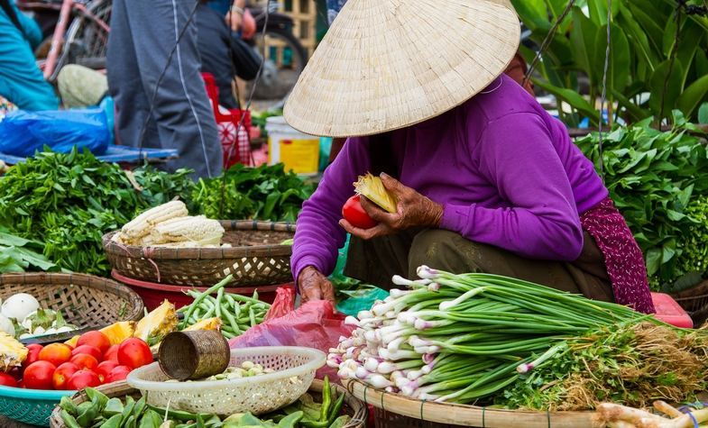 Explore the local markets:  interesting things to do in Hoi An