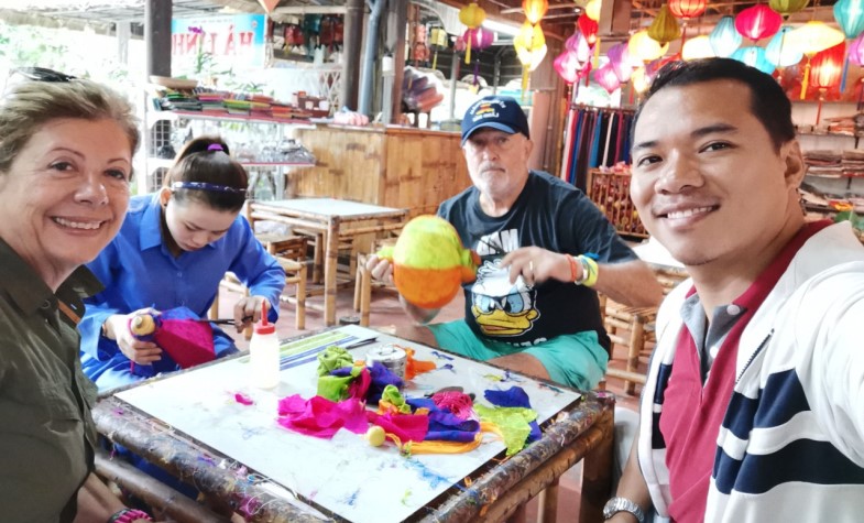 Take a Lantern-Making Class,  top things to do in Hoi An