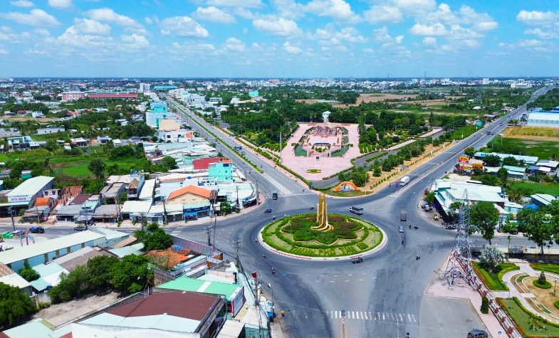 Scenic landscapes of Long An