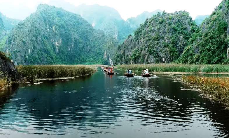 Van Long Nature Reserve ninh binh vietnam