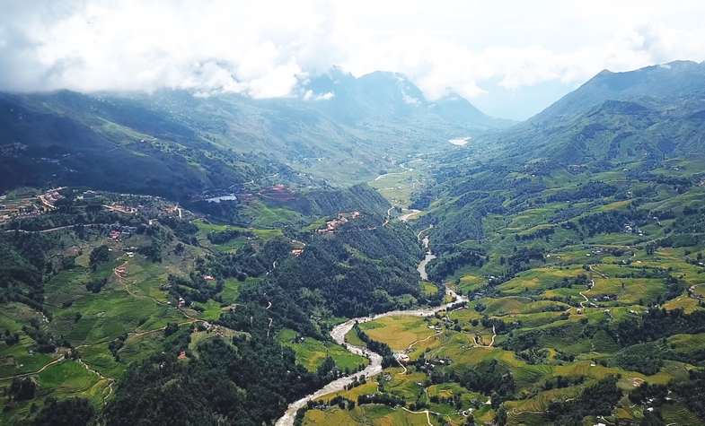 Vietnam Sapa, Cat Cat village