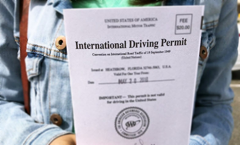 International Driving Permit to drive in Cambodia