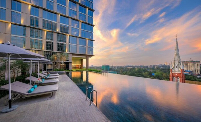 Pan Pacific Yangon, 5-star hotel in Myanamar (Burma)
