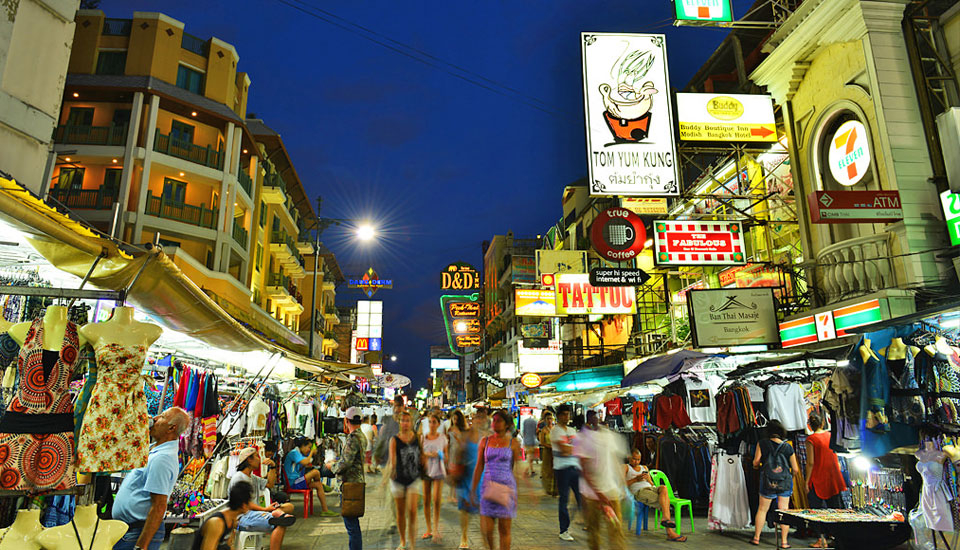khao san night market bangkok